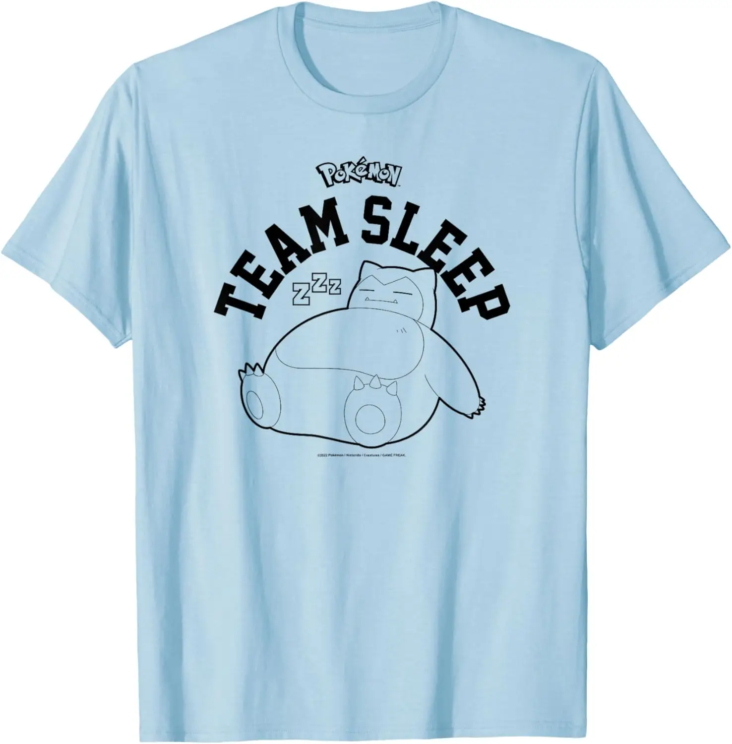 Pokémon - Snorlax Team Sleep T-Shirt S-6XL