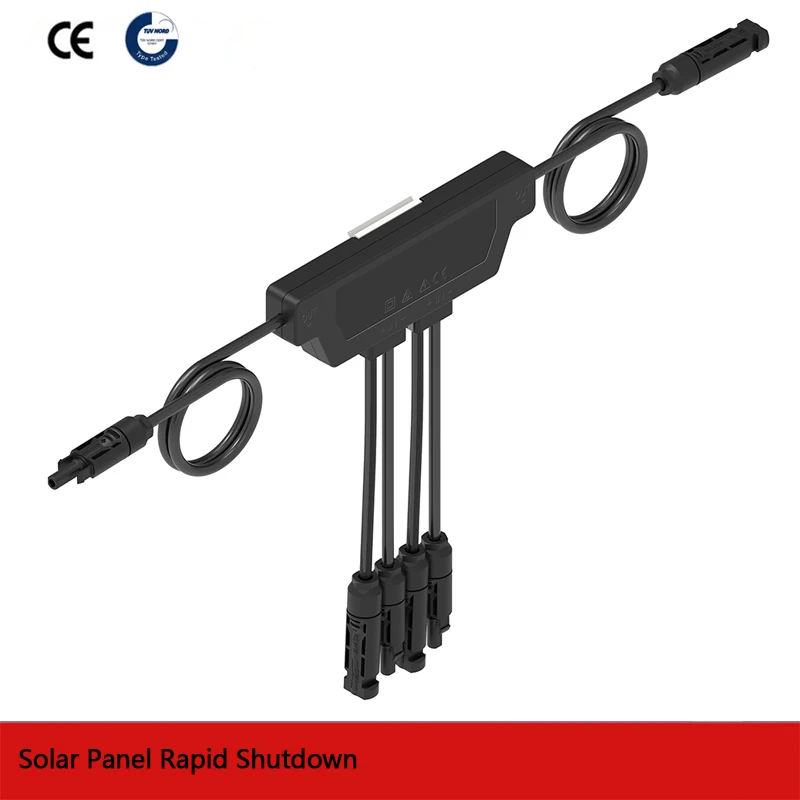 Smart rapid shutdown devi solar module photovoltaic group cascade safety switch Photovoltaic quick shutdown module group cascade