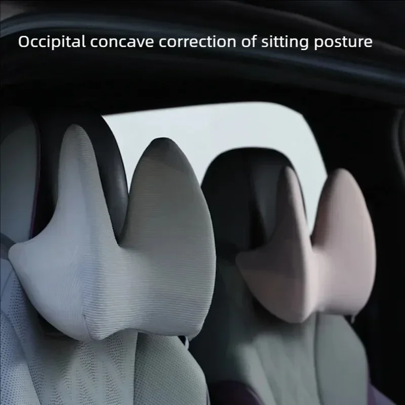 

Car Pillows Head Neck Rest Ergonomic U-Shaped Protection Universal Memory Foam Auto Seat Headrest Protector Interior Accessories