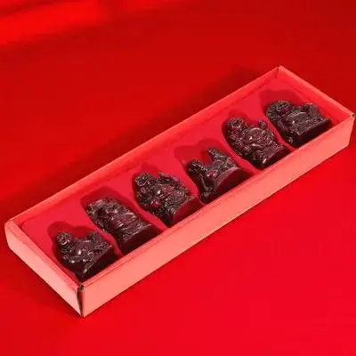 

6pcs Resin Maitreya Ornament Simple Artistic Design Desktop Decor For Home Office Housewarming Gift Maitreya Decoration