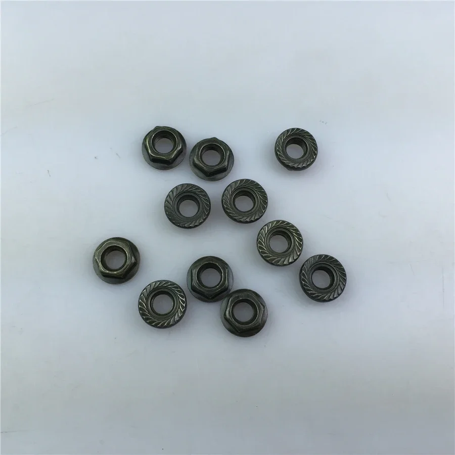 For standard parts High anti-loosening flange nuts Screws accessories Screw cap Rosette cap M6 scooter backrest