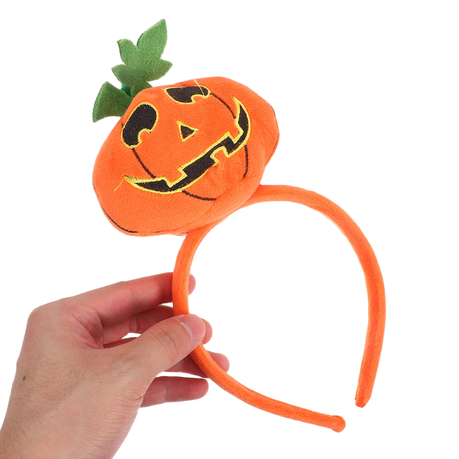 

Pumpkin Headband Comfortable Halloween Hairbands Hairpin Headgear Costume Cloth