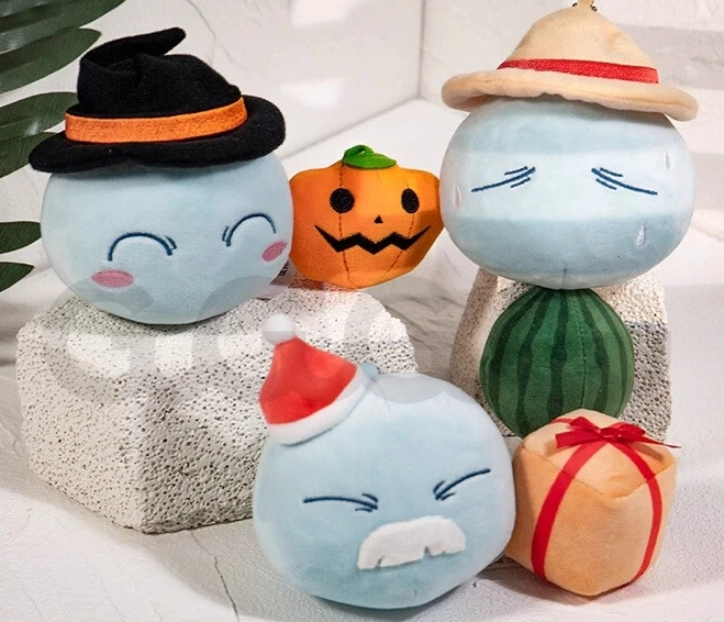 

Оригинальная плюшевая игрушка That Time I Got Reincarnated as a Slime, милая фигурка, плюшевая кукла на Хэллоуин, детские подарки на день рождения