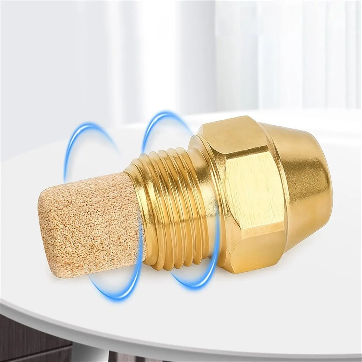 Time Saving  Jet Brass Burner Oil Nozzle Burner, 60Degree, Boiler, Boiler, Injection, Waste Oil Burner Nozzle