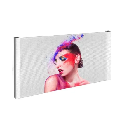 MDS P3.91 P7.8 P10 PC transparent panel Display Screen Store Glass Curtain Window Transparent Led Display