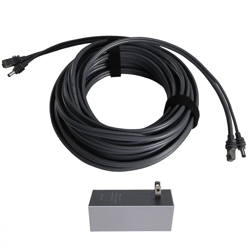 2026 New For Starlink Mini 10M Data/Power Extension Cable 2-In-2 Fast Charging Ethernet For Starlink Mini Only Standard US PLUG