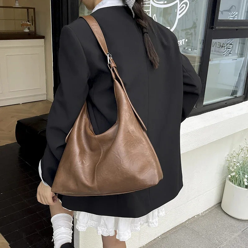 

Parisian Classic Elegant Diaper Bags For Ladies Minimalist Luxury Shoulder Bag Vintage Inspired Leather Messenger Bag