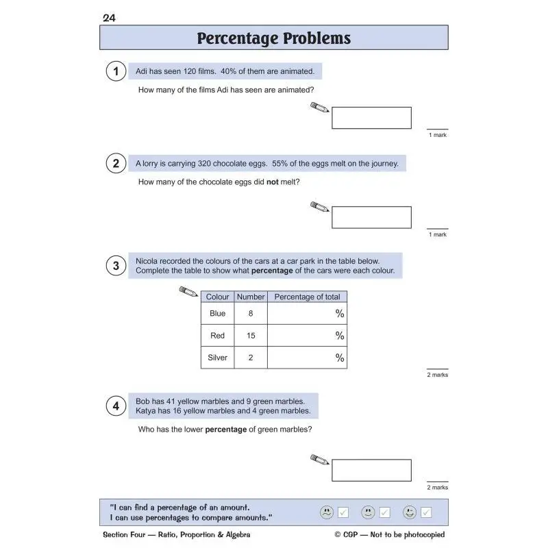 KS2 Maths SATS Question Book Reasoning  Ages 1011 For The 2025 Tests CGP Books Coordination Group Publications 9781789086133