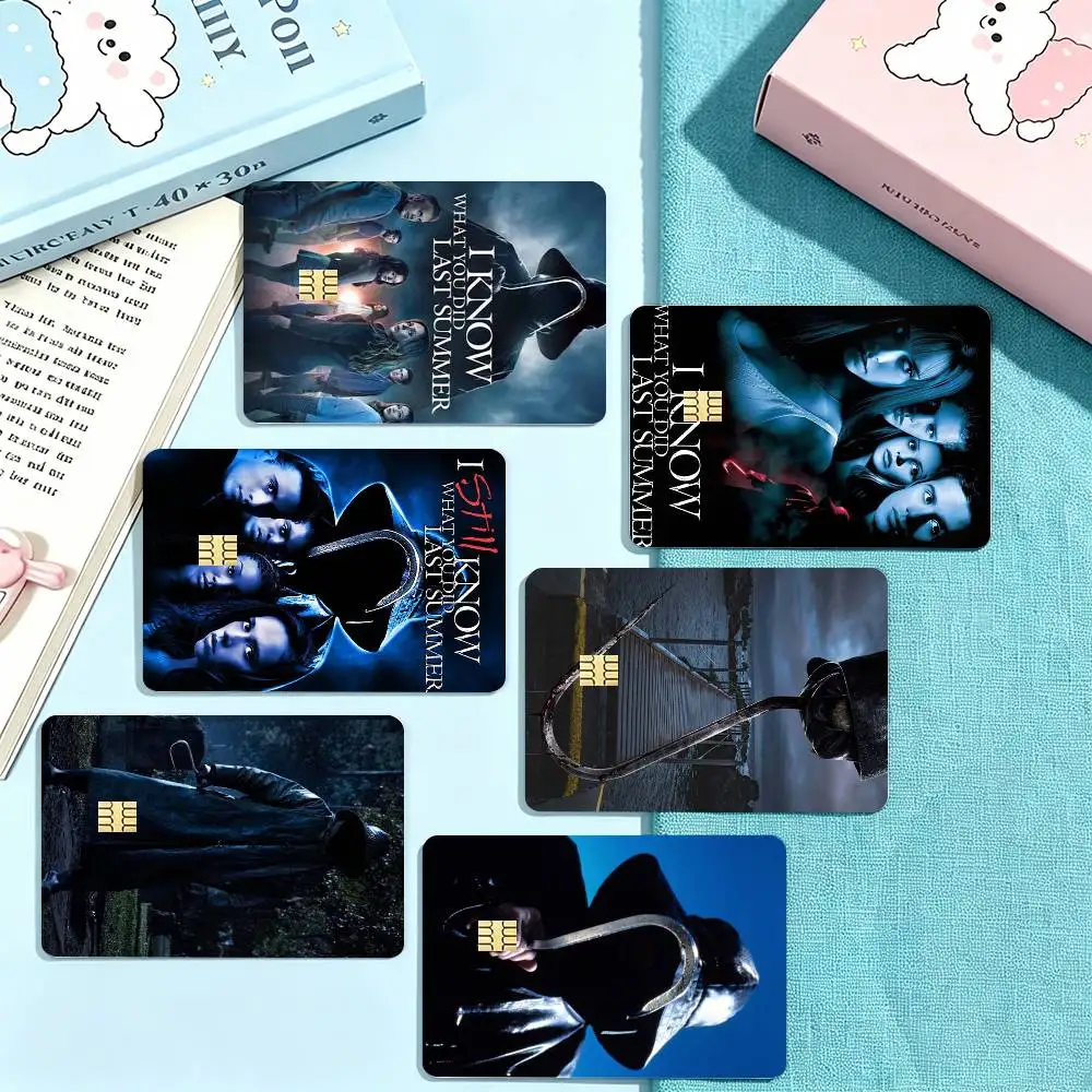 I Know What You Did Last Summer Credit Card HD Stickers Game Card Decal Small Chip Waterproof Sticker Gift