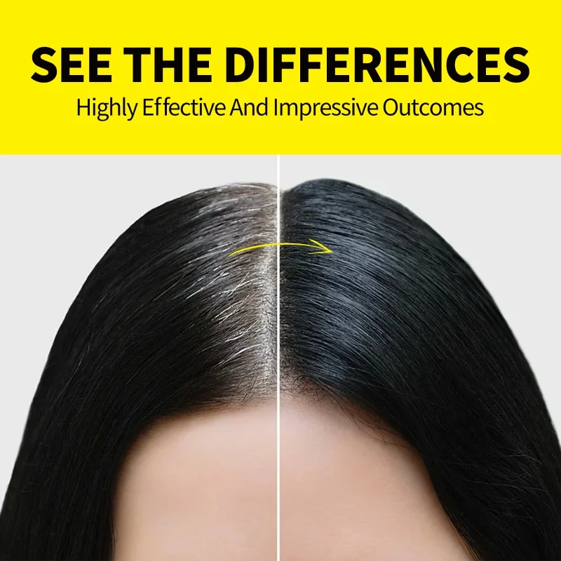 عصا صبغ الشعر 15 جرام مع مشط، قطعة أثرية لتغطية الشعر الرمادي، لا تساقط اللون، قلم لون الشعر المؤقت يدوم طويلاً #5