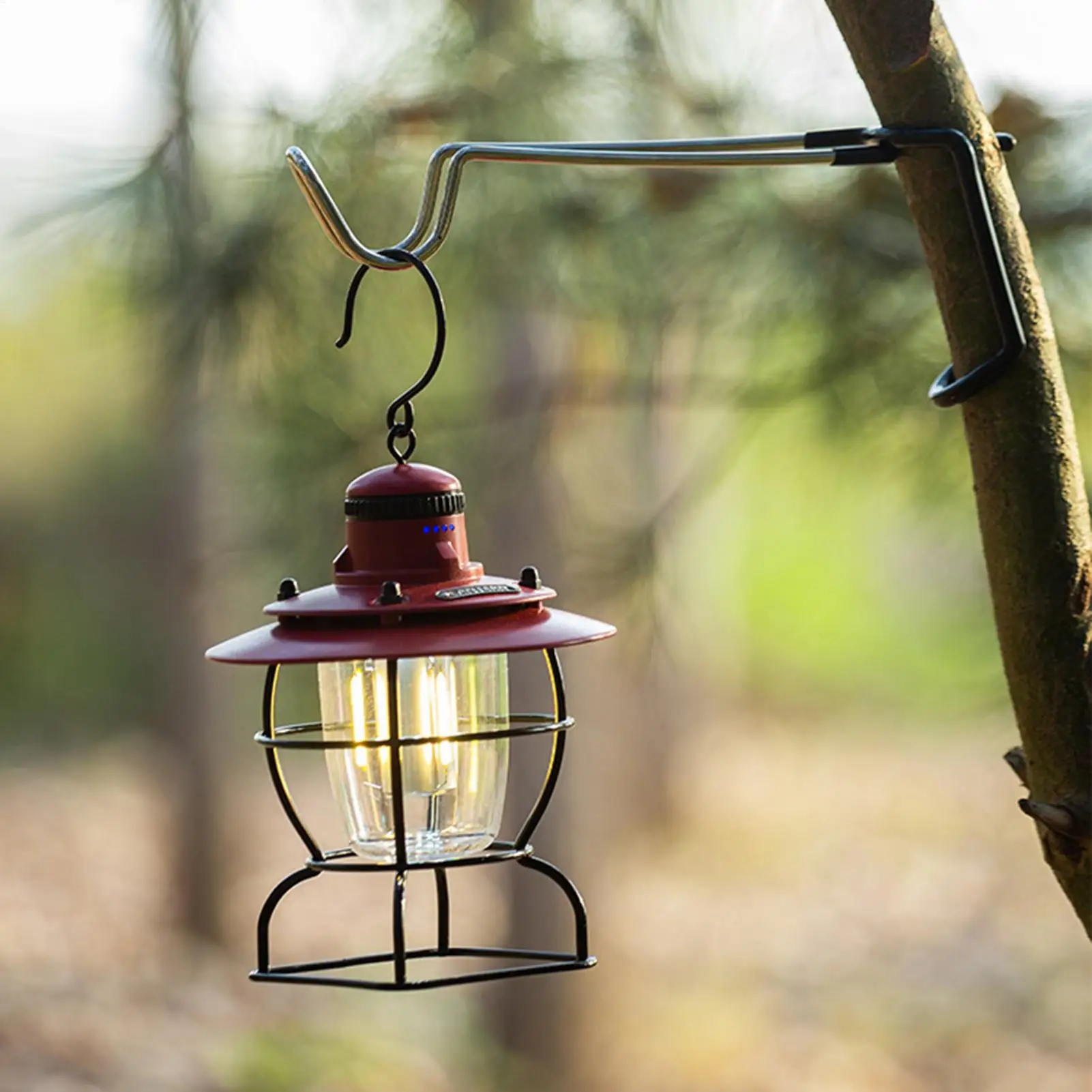 

Крючок для фонаря, держатель для кормушки, многофункциональная вешалка для бутылки с водой для наружного сада, пешего туризма, пикника, двора, забора, патио, заднего двора