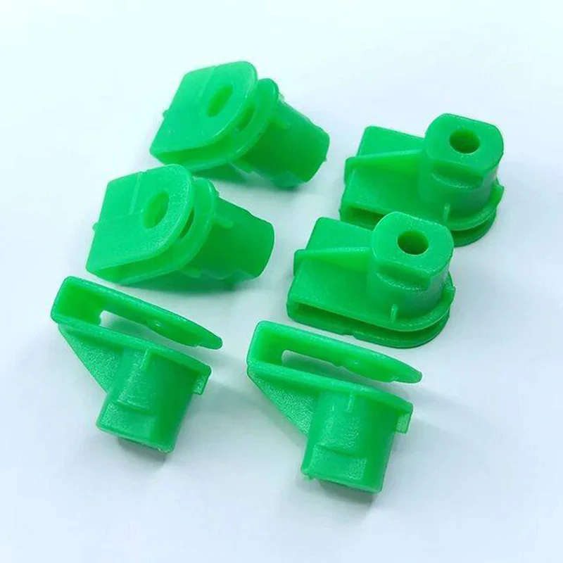 10pcs Car Bumper Self-tapping Base Clips Wing Mounting Grommet Nuts Screws For Audi Ford Opel