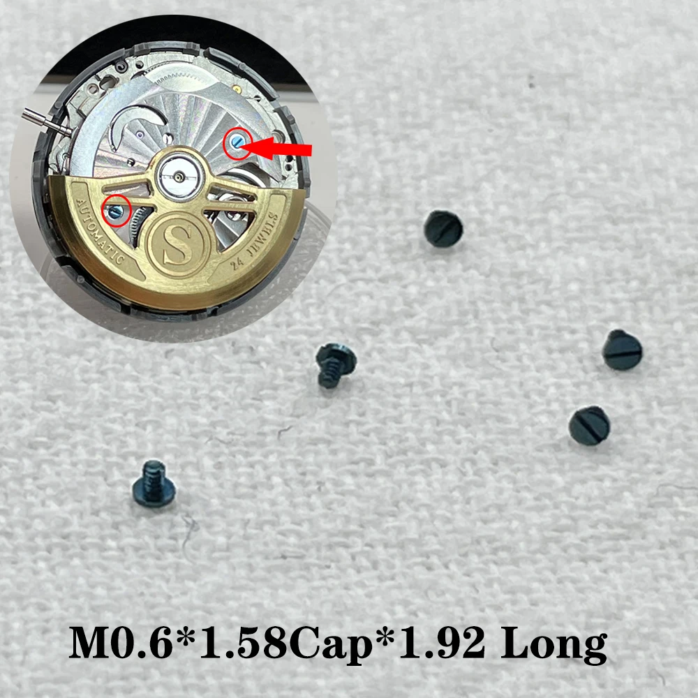 

Blue Screw M0.6*1.58Cap*1.92 Long Mechanical Watch Movement Accessories Watches Repair Parts Watch Aftermarket Replacements