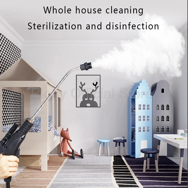 120℃+ High Temperature Steam Cleaner Hand-held High Pressure Steam Cleaner Conditioning Home Appliances Multifunctional Cleaner