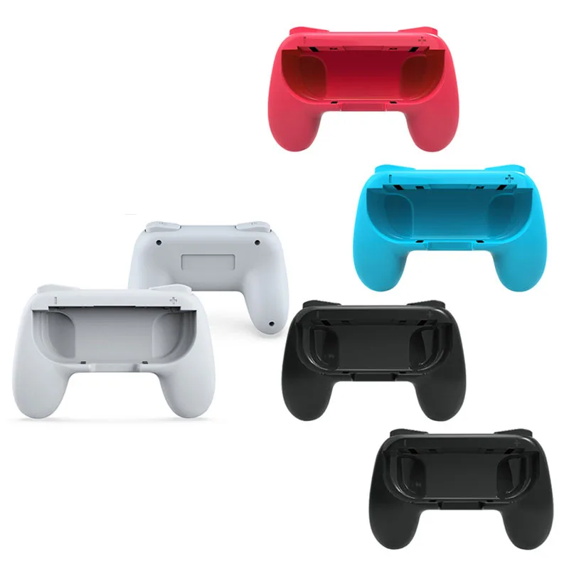 

2 PACK Hand Grips for Nintendo Switch/Switch OLED Model Controllers Joycon Bracket Stand Holder Gamepad Hand Grip Accessories