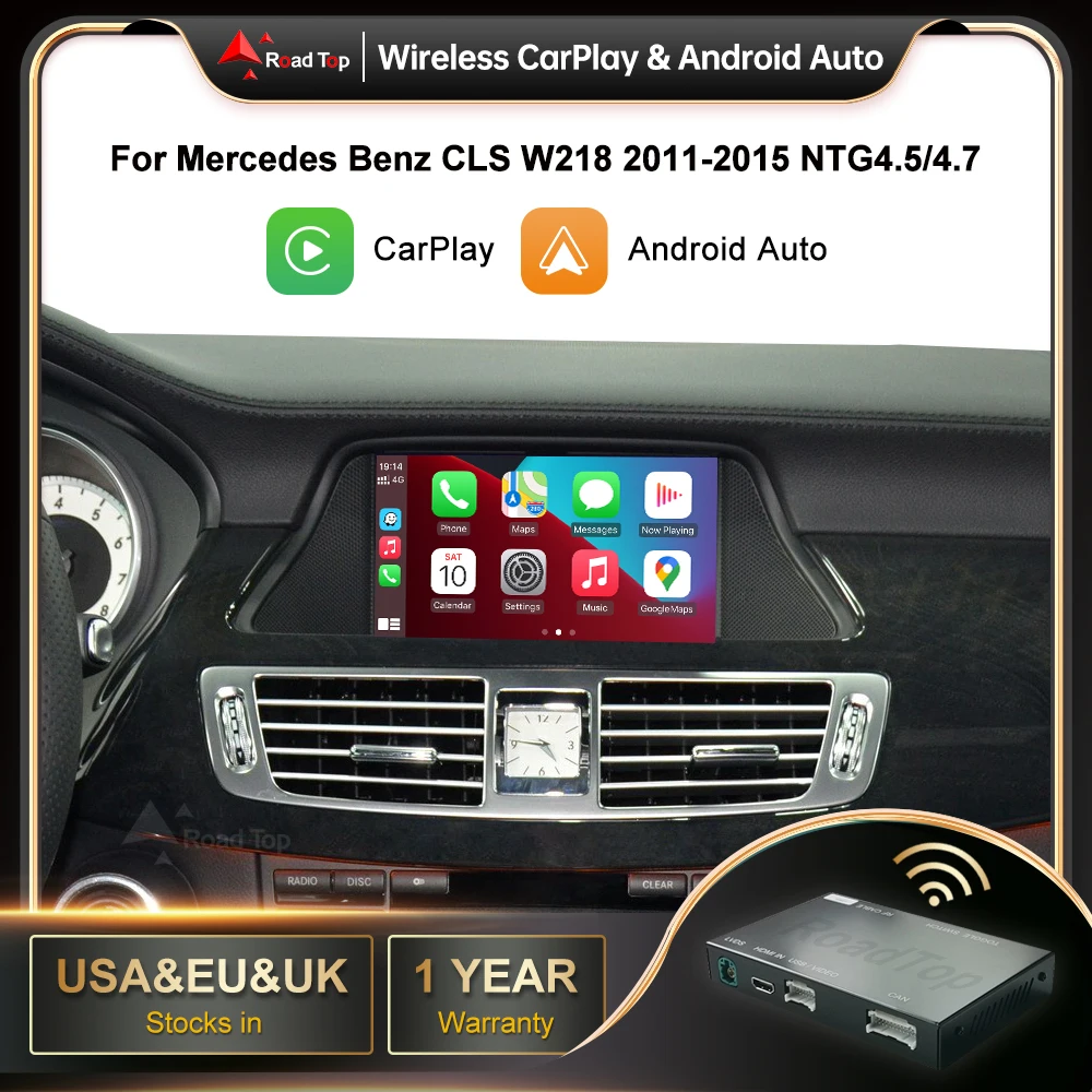 

Carplay Беспроводная камера для Mercedes Benz CLS W218 2011-2015 NTG 4,5 4,7 Mirror Link AirPlay Android