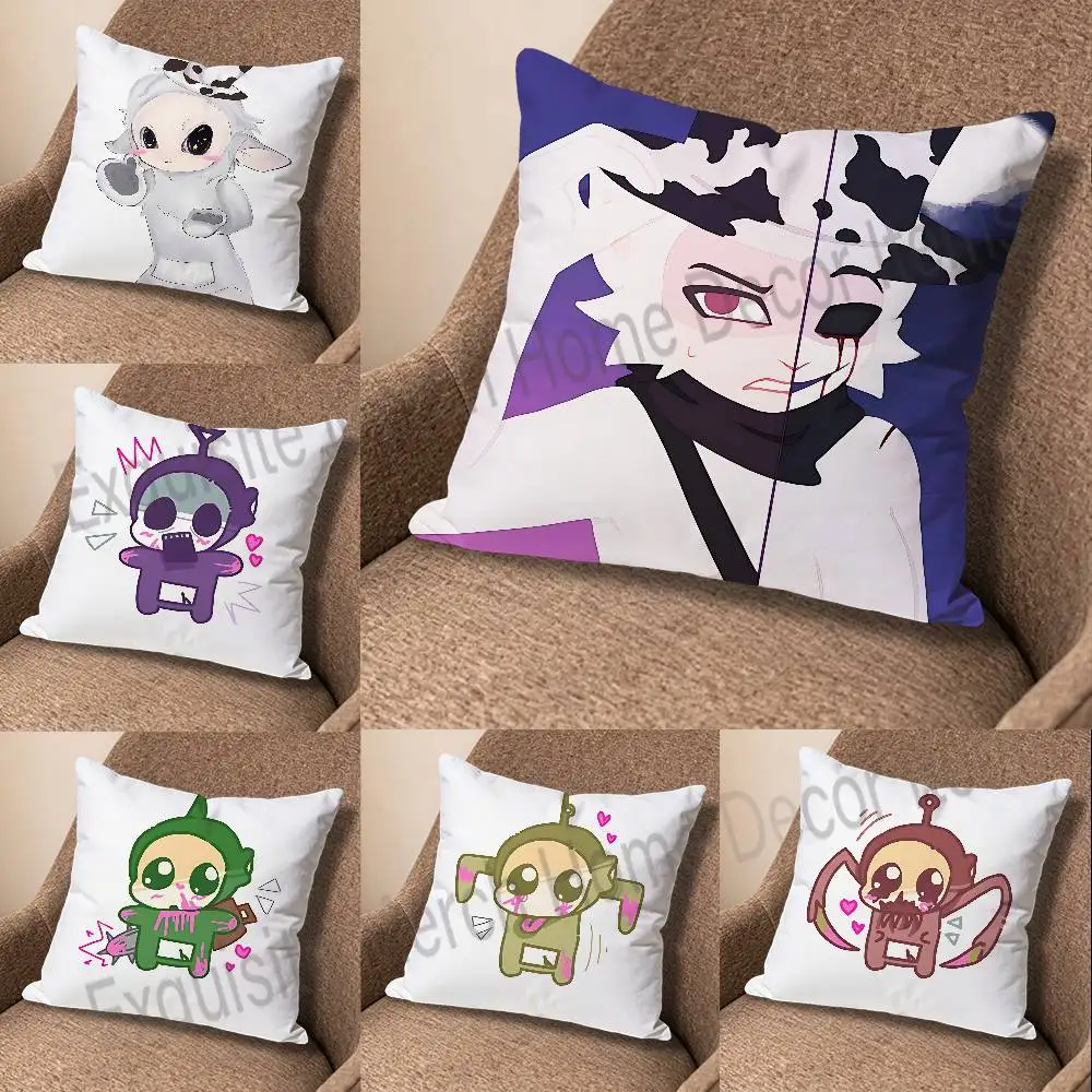 G-Guardian S-Slendytubbies 3 Cushion Cover Suitable For Sofa Car Bedroom Office Cushions Decorative Pillow Case