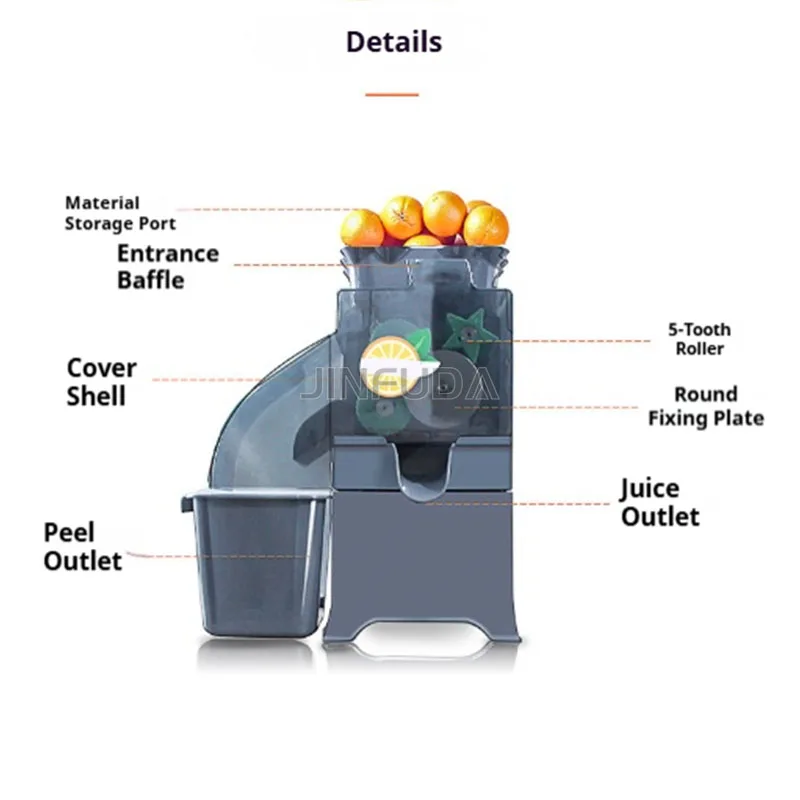 Factory Outlet Commercial Electric Calamansi Juicer Machine Lemon Orange Juice Extractor