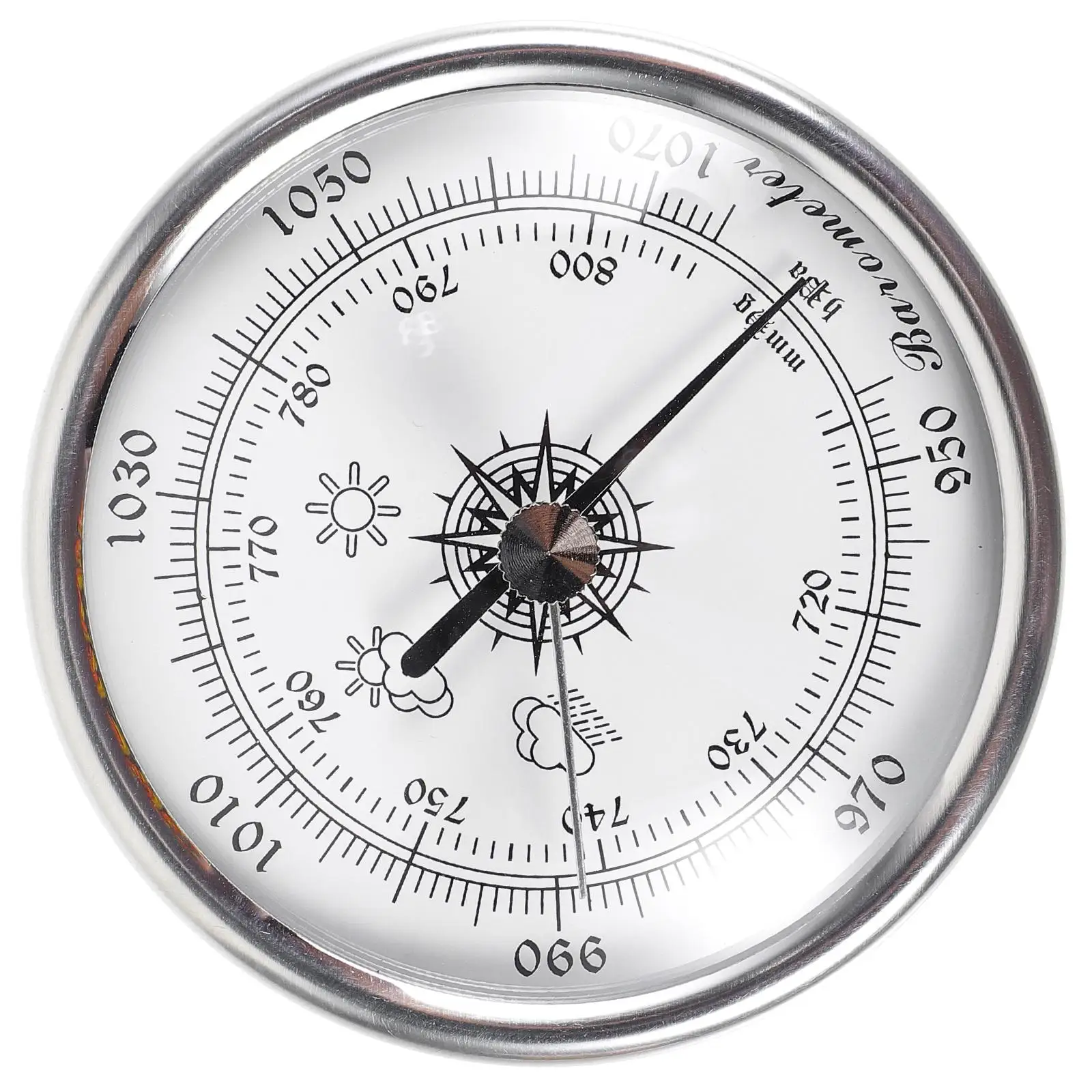 

Aneroid Barometer Atmospheric Pressure Gauge Weather Home Wall Mountable High Precision Multifunctional Tool