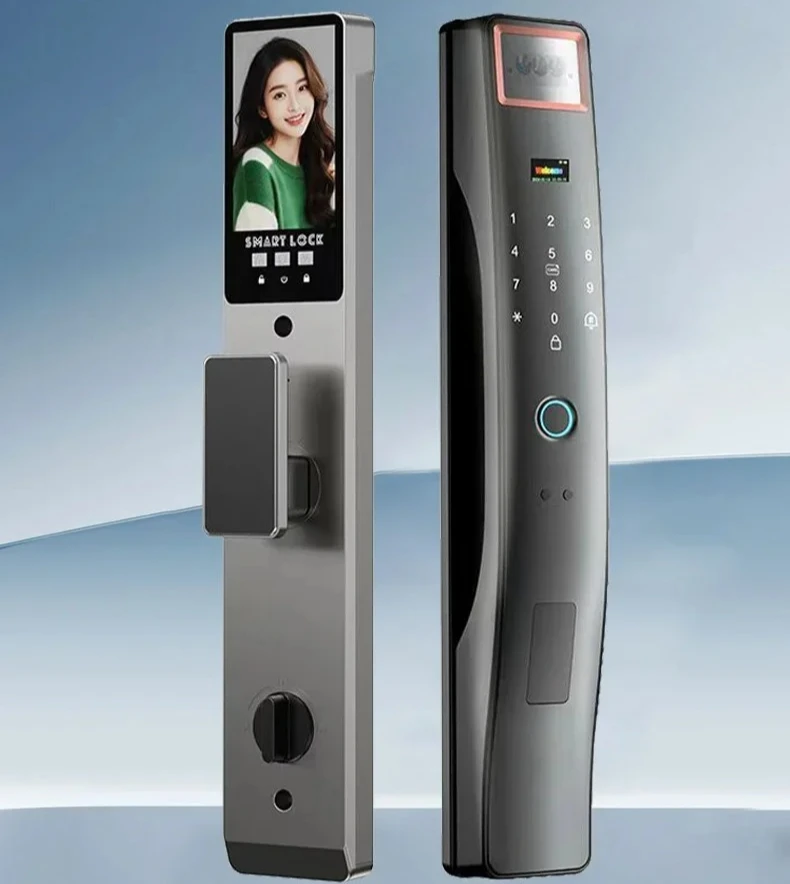 Smartier Smart Lock Tuya App Control Wifi Intelligent Fingerprint Digital Safe Door With Camera Lock