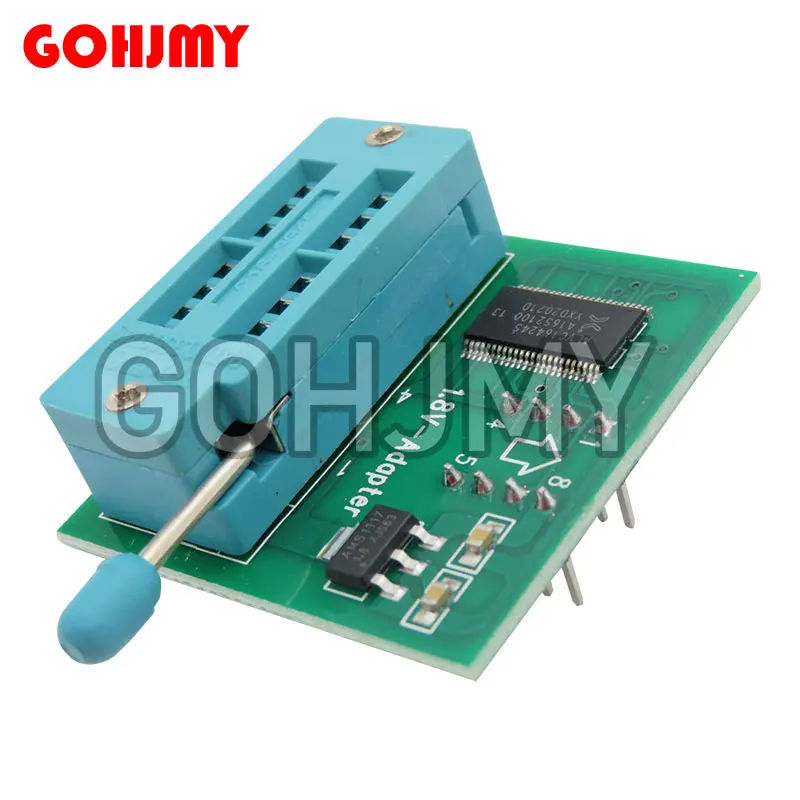 1.8V adapter for Iphone or motherboard 1.8V SPI Flash SOP8 DIP8 W25 MX25 use on programmers TL866CS TL866A EZP2010 EZP2013 CH341