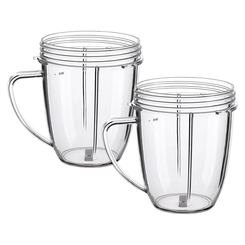 B06B-18Oz Mugs Replacement Parts Cups For Nutribullet Blender 600W & 900W Handle Cup Juicer Accessories
