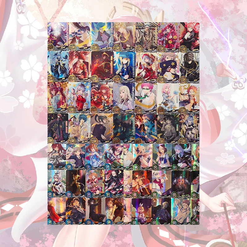 Anime Goddess Story R SR SSR Cards Altria Pendragon Tang Keke Kugisaki Nobara Gojo Satoru Yuzuriha Inori Collectible Cards