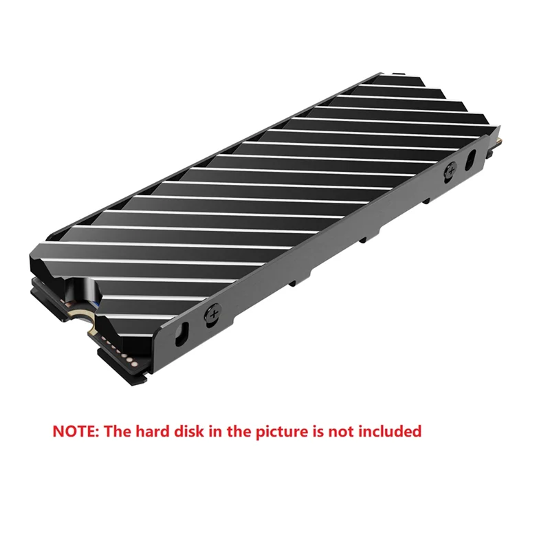 M.2 SSD Sink M2 2280 SSD Harde Schijf M.2 2280 Nvme Aluminium Heatsink Warmteafvoer Radiator-N34R