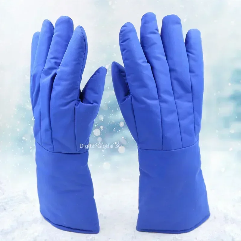 38Cm Lange Cryogene Handschoenen Waterdichte Lage Temperatuur Bestendige Vloeibare Stikstof Handschoenen Met Vloeibare Stikstof Beschermende Handschoenen