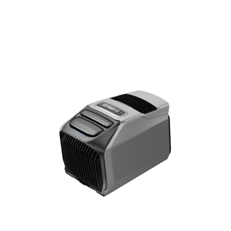 Portable outdoor solar air conditioner large capacity long battery life automotive cooling heating