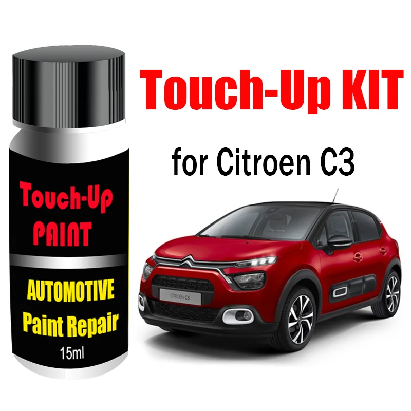 Custom Car Paint Touch Up Kits for Citroen C3 / C3 Aircross Paint Scratch Remover Car Paint Care Accessories