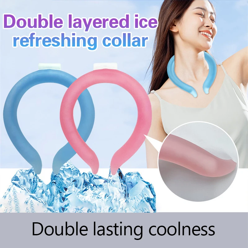 Summer Supplies To Prevent Heatstroke Cooling Artifacts Ice Neck Outdoor Sports Cooling Ring