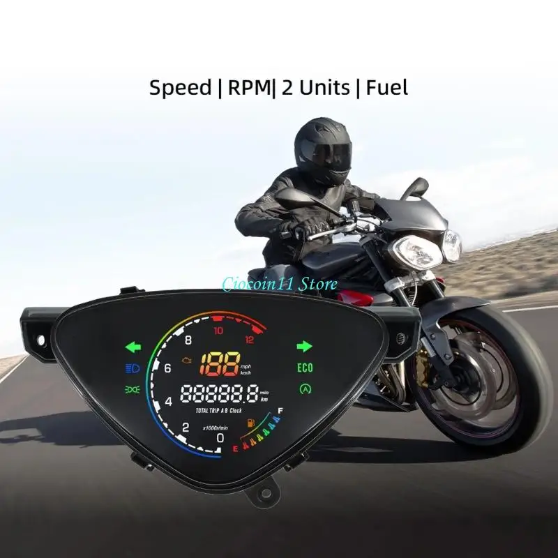 Y1UB Waterproof Motorbike Dashboard Speed Measurement for Mio110 SPORTY Smooth Riding
