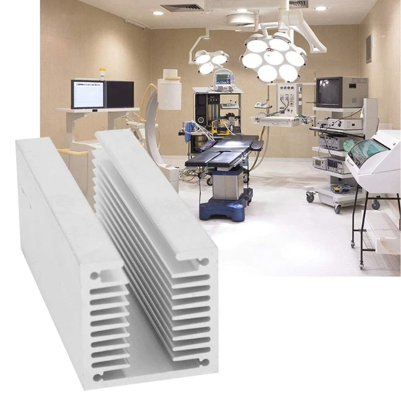  Cooling Fin Aluminum Heatsink Radiator Heat Sink Cooling For Electronics CPU