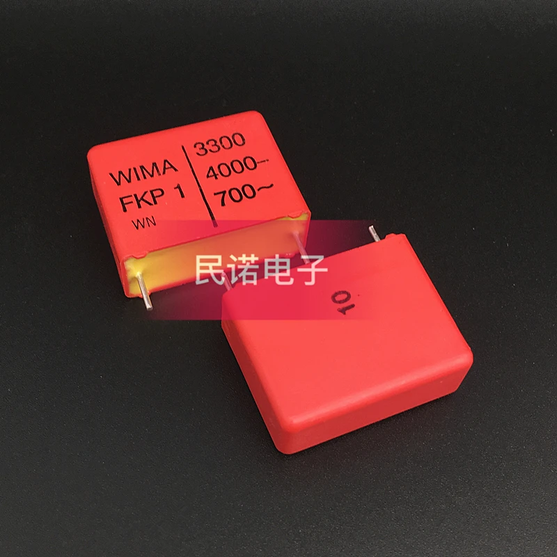 2/5/10/20pcs German WIMA Film Capacitor FKP1 4000V 0.0033UF 4000V 332 3300PF Pitch 22.5mm Audio passive capacitor