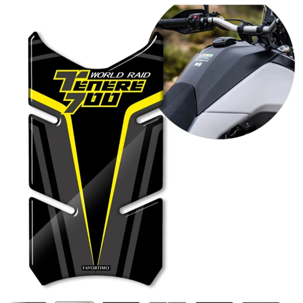 2019 2020 2021 FOR YAMAHA Tenere 700 T700 XTZ XT700 Stickers Tank Pad Protector Trunk Luggage Cases Emblem Badge Logo