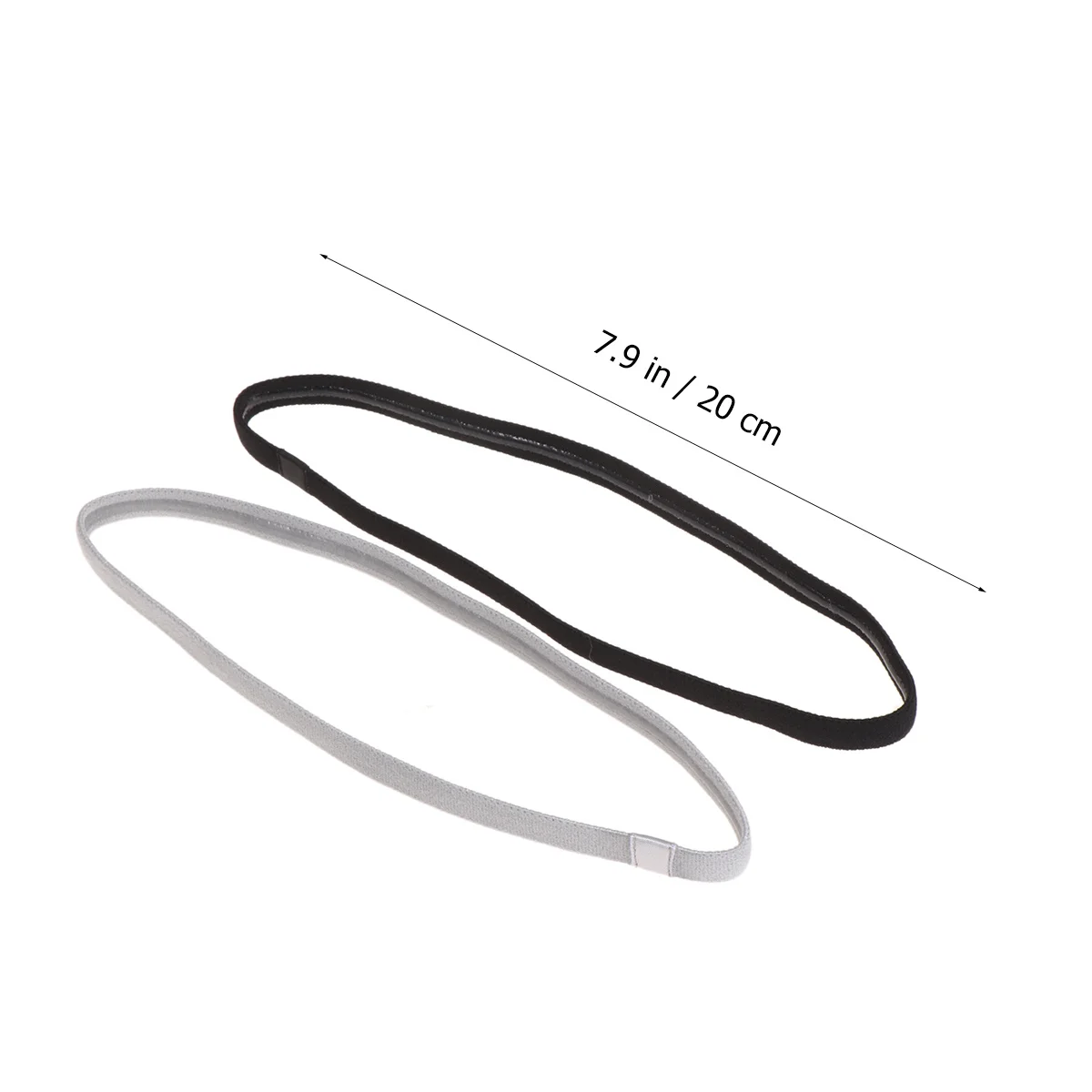 4 قطعة رباط شعر بلون الحلوى رباط رأس يوجا مرن للرياضة والجري والتمارين الرياضية للنساء إكسسوارات الشعر تصميم بسيط #3