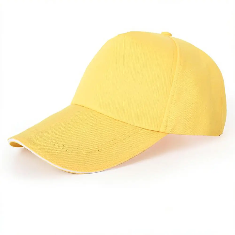Custom Logo Baseball Cap Unisex Cotton Adjustable Sun Hat For Student Class Activity Team Uniform Outdoor Sports Sportswear