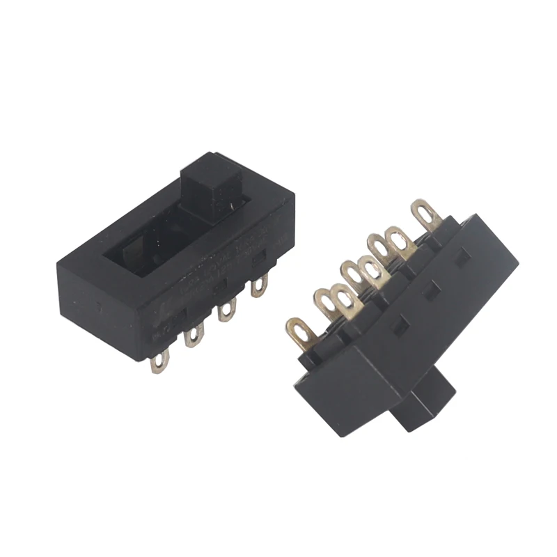 【10-2PCS】12A 250V 3 Position 8 Pin Toggle Slide DIP LQ-103H Hair Dryer Hot Cold Wind for JJ-15 Philips Flyco FH6218/20/21/31