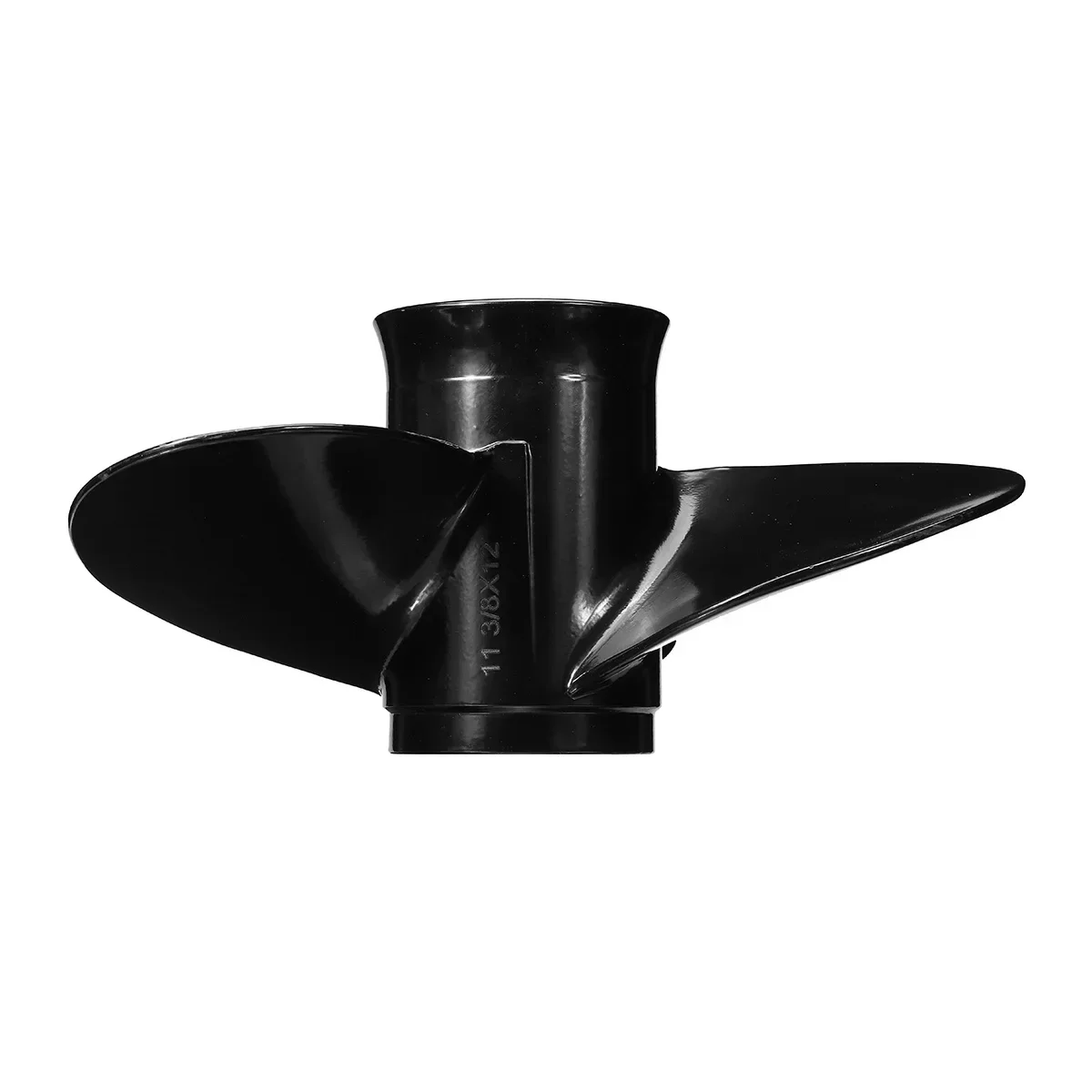 Aluminum Alloy Black 13 Spline Tooth Marine Propeller Boat Outboard Propeller For Mercury 25-70HP 48-855856A5 11 3/8 x 12