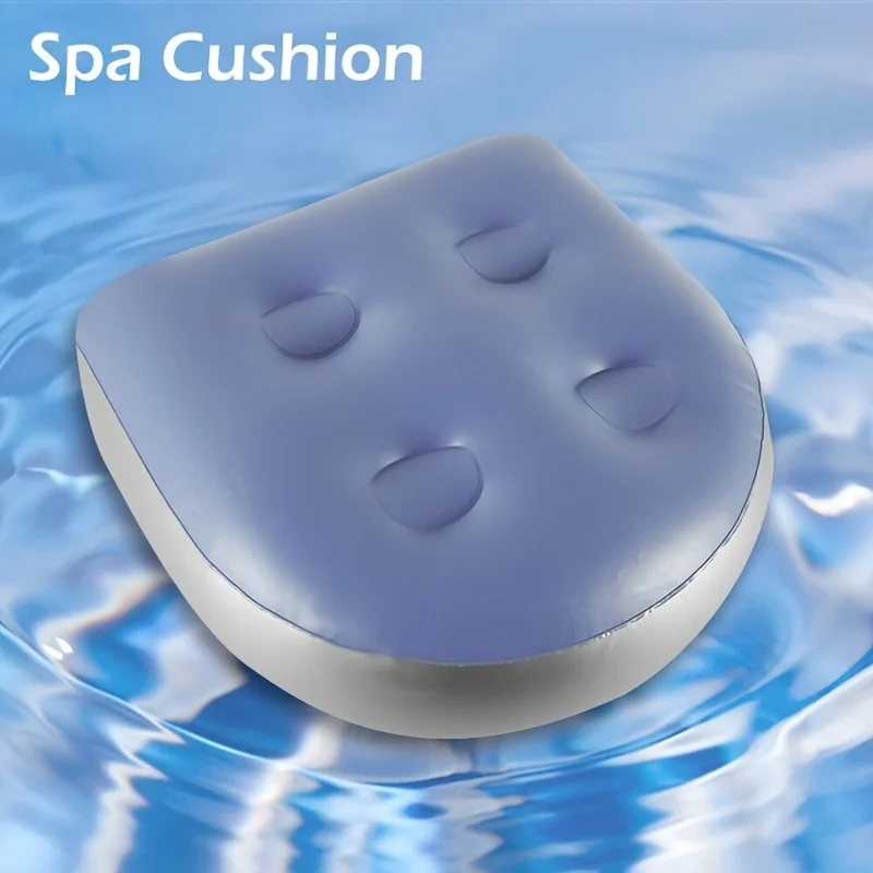 1pc, Inflatable SPA Seat Massage Cushion For Adults Waterproof Booster, Spa Pads, Inflatable Massage Spa