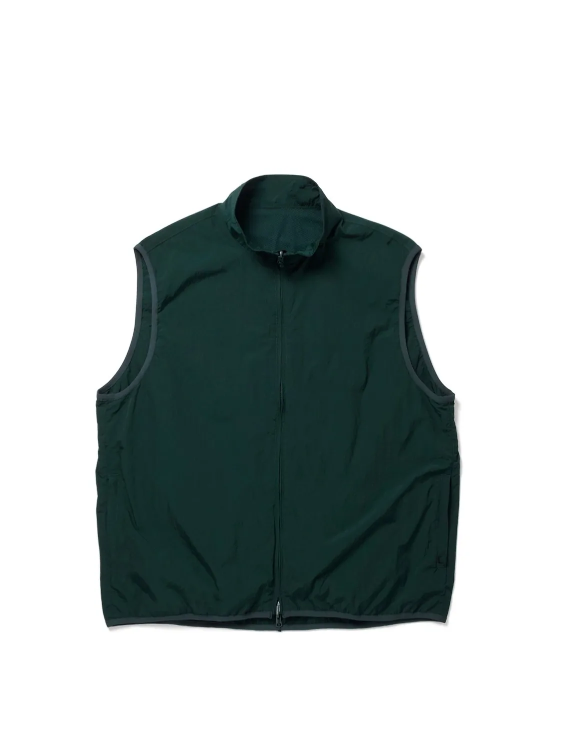 سترة بسيطة بسحاب كاجوال فضفاض ريترو ملابس خارجية غير رسمية للرجال معطف بدون أكمام