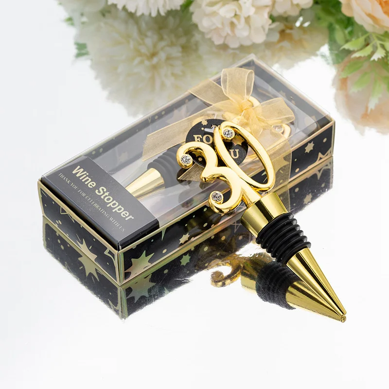 

20pcs Party Event Gift Wine Set Number 30 Red Wine Stopper Gift