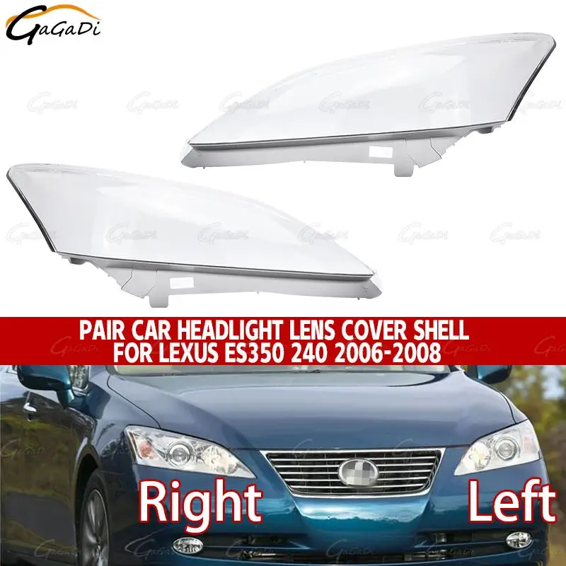 

Car headlamp glass cover plexiglass car headlight cover auto parts suitable for Lexus ES350 240 2006-2008