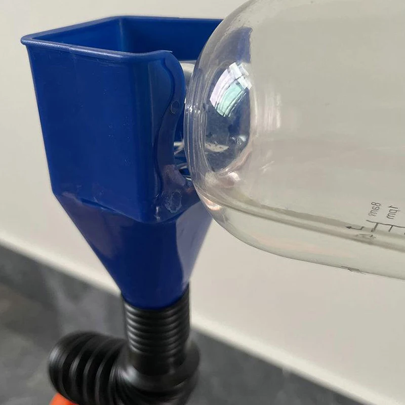 

。 Новая складная пластиковая воронка для заправки автомобиля, мотоцикла, инструмент для заливки масла, автоаксессуары, 1 шт.