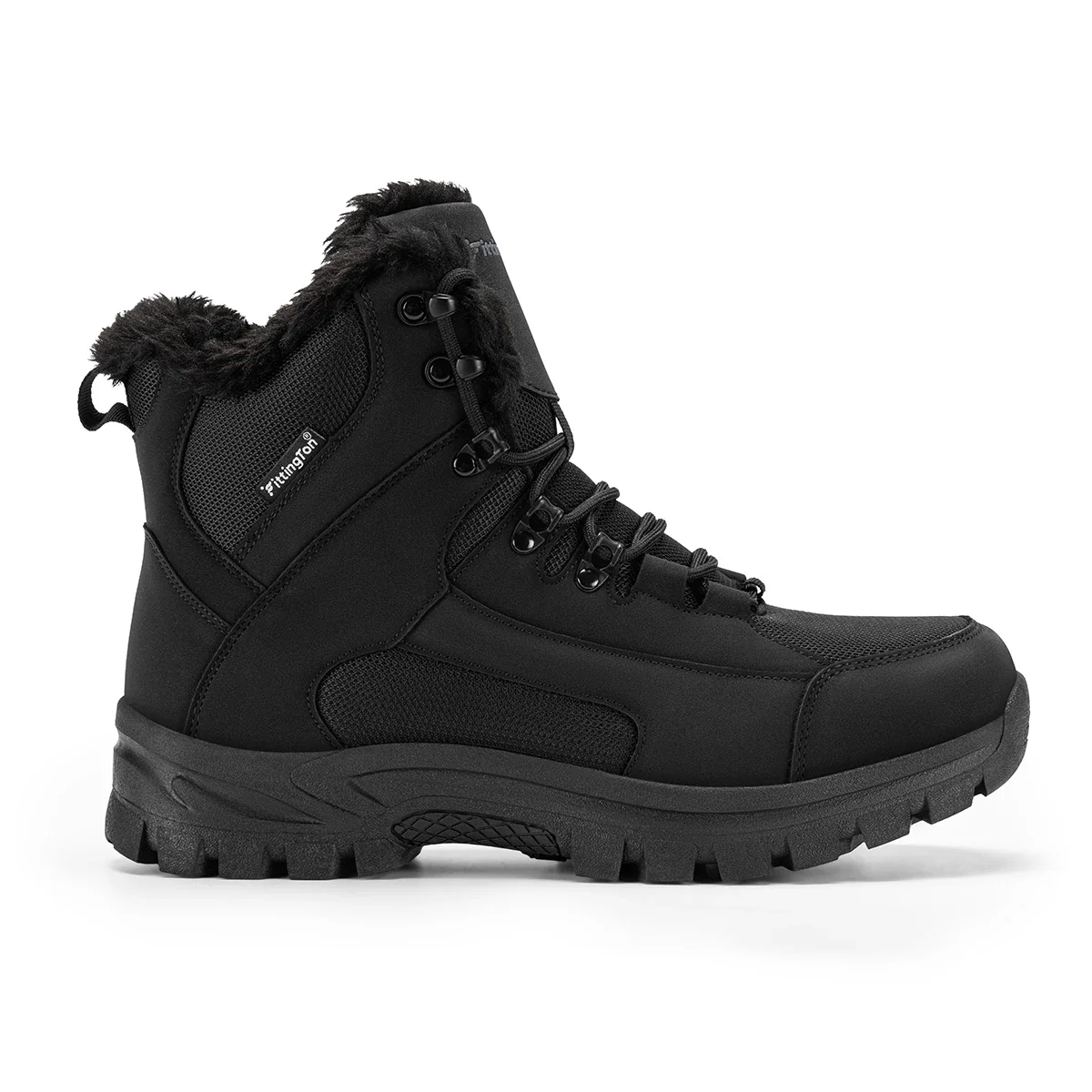 Herren Winter Schneestiefel Weite Passform Kältebeständig -25 ℃ Warme, dick gefütterte Outdoor-Wanderstiefel Herren-Winterschuhe zum Wandern und Trekking – Detail 7