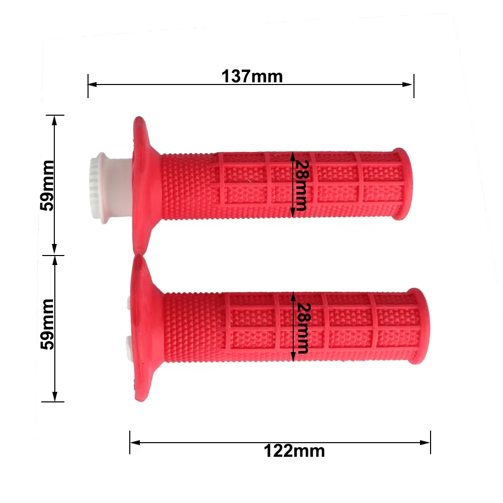 

Universal 7/8" Handlebar Grip Gel Brake Handle Rubber W/ The Snap-on Cam For KTM EXC CRF YZF KXL Off-road Motorcycle Dirt Bike