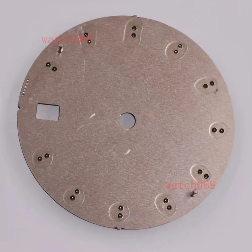 Green Luminous Blue/Green/Black/Brown Gradient Color Dial 28.5mm Fit NH35 NH36 Movement Watch Parts