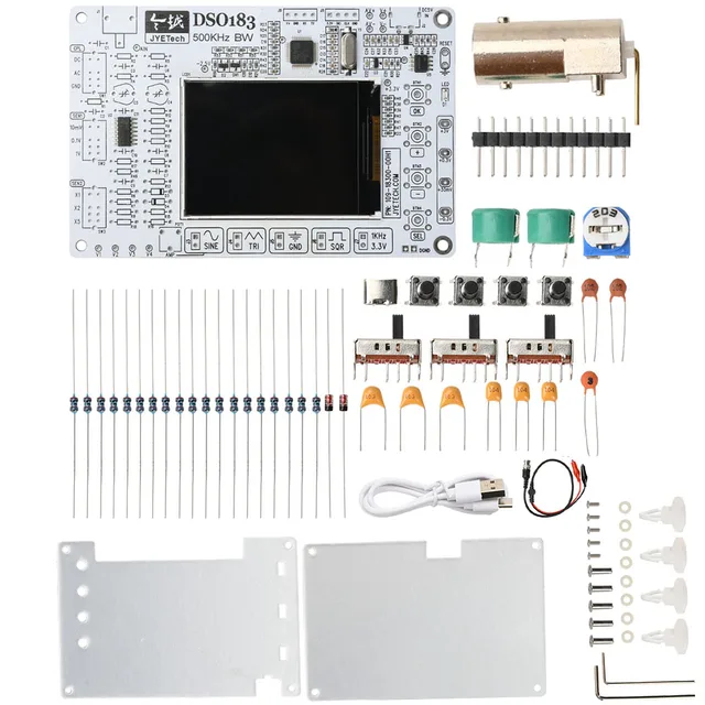Цифровой осциллограф Ziqqucu DSO183 | AliExpress