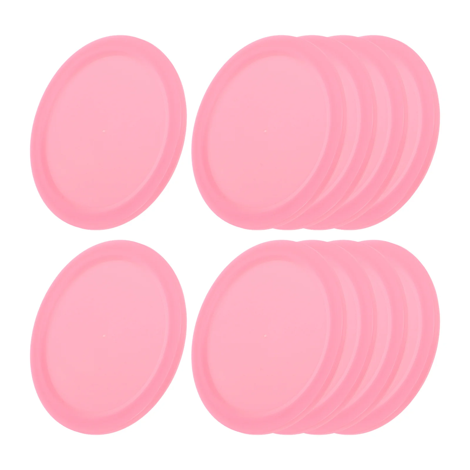 10 قطعة كرات الصولجان هوكي الجليد استبدال كرات الصولجان المستديرة لسطح الطاولة البلاستيك المتين معدات الهوكي الداخلية ملحقات صغيرة